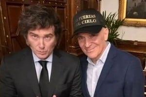 Javier Milei y José Luis Espert compartieron un encuentro en Olivos que ratificó la candidatura del diputado. Foto: NA