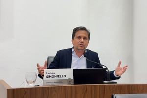 Lucas Simoniello, concejal de la ciudad de Santa Fe por la UCR - Unidos. 