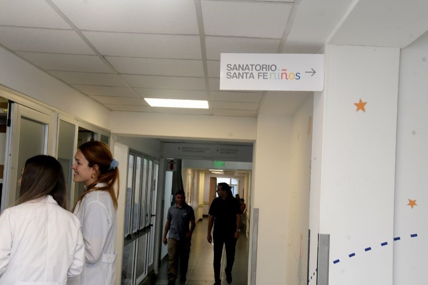 Más de 100 profesionales integran el staff que atenderá a recién nacidos, niños y adolescentes. Foto: Guillermo Di Salvatore