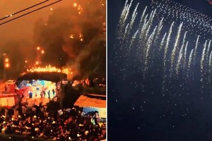 Las fotos y videos recorren las redes sociales.