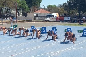 Comenzó la Copa Santa Fe de Atletismo .
