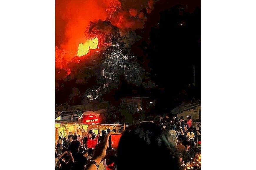 Las fotos y videos recorren las redes sociales.