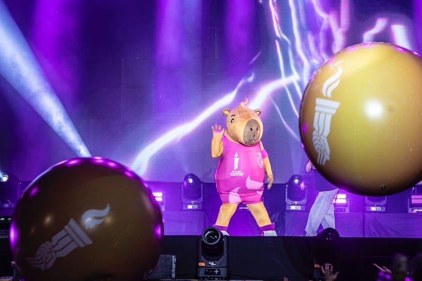 Rumbo a los Juegos Suramericanos 2026: presentaron a "Capi", la mascota oficial.