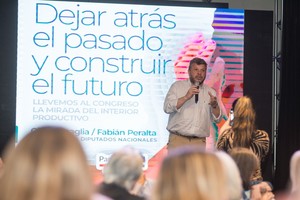 Fabián Peralta, presidente del Partido GEN Santa Fe.