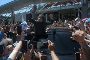 La visita de Javier Milei a la ciudad de Santa Fe