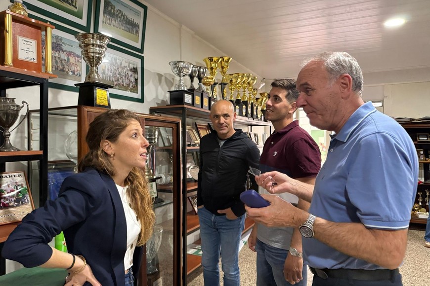 Galnares reafirmó su línea de trabajo: “Mi meta es estar al lado de cada institución y gestión local para que las necesidades y propuestas de hoy, pronto se vean hechas realidad”.