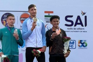 El rosarino se consolidó como bicampeón del mundo de salto en largo