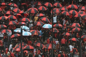 Colón se despidió del torneo ganando por la mínima ante el CADU. Crédito. Manuel Fabatía.