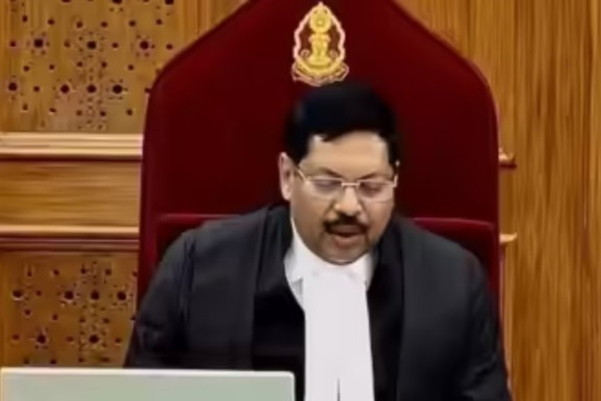 Gavai mantuvo la calma todo el tiempo.