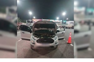 camioneta recuperada pedido de secuestro