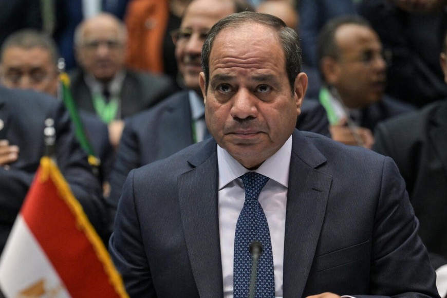 El presidente egipcio, Abdel-Fattah al-Sisi.