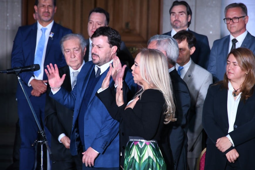 La Fiscal General María Cecilia Vranicich juró ante la nueva constitución el 12 de septiembre