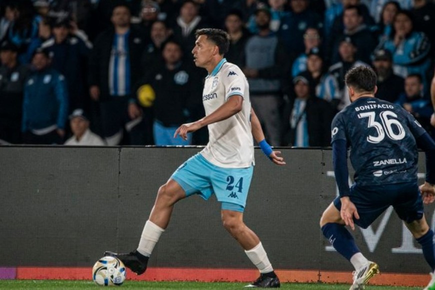 Racing vs. Independiente Rivadavia. Foto: @RacingClub