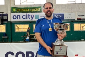 Pablo Diez, entrenador del equipo