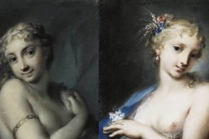 Fragmentos de "Invierno" y "Verano", de Carriera. Foto: Museo Hermitage