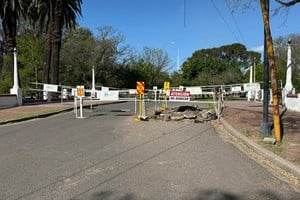 Se cerró el paso para evitar accidentes.