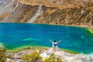 La "verdadera" Laguna Humantay, en Los Andes peruanos.