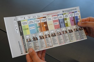 Adiós al cuarto oscuro. Desde este año, las elecciones serán con boxes de votación y BUP. Foto: Flavio Raina