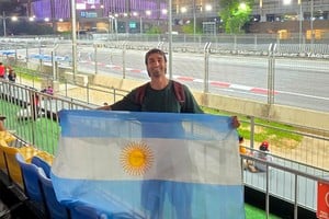 “Era mi primera vez en una carrera de F1”, dijo Nicolás Brignone.