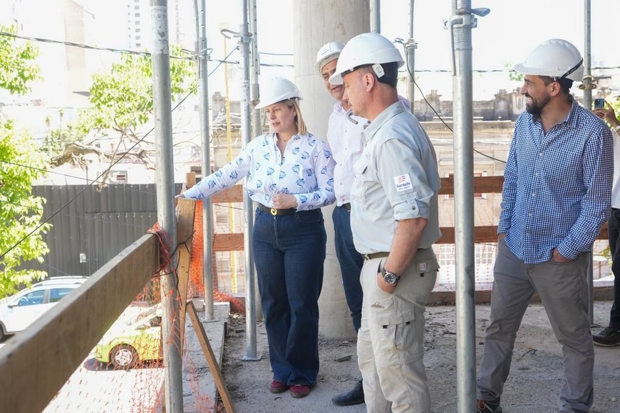 La obra avanza con inversión total de la provincia de Santa Fe.