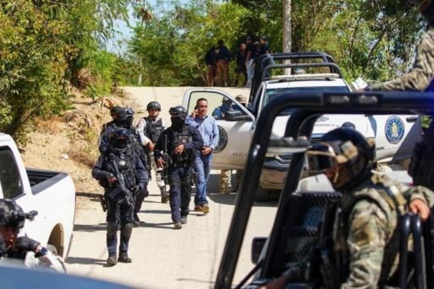 Según el  parte policial, el religioso presentaba varios impactos de bala.