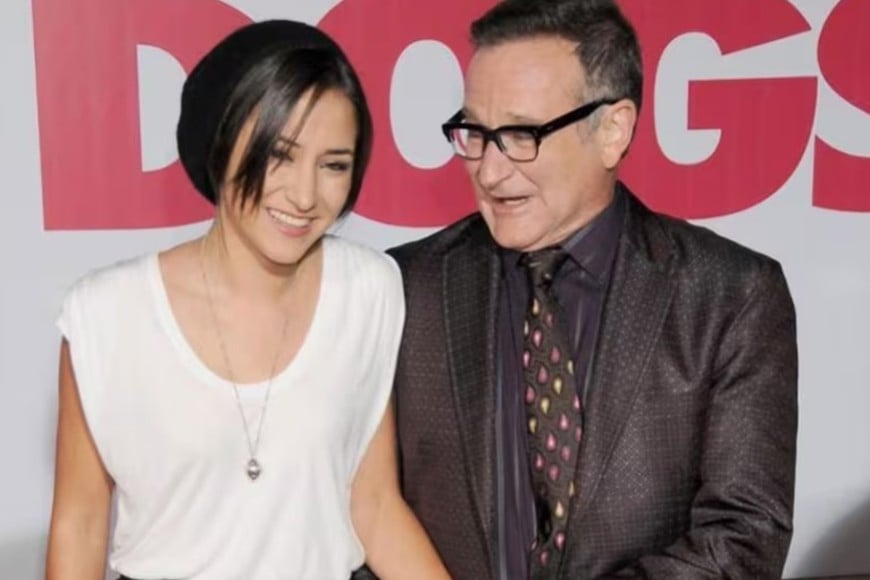 Robin y Zelda Williams en una imagen de archivo.