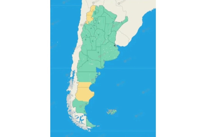 Alerta meteorológico por fuertes vientos, tormentas y posible granizo: qué provincias estarán afectadas