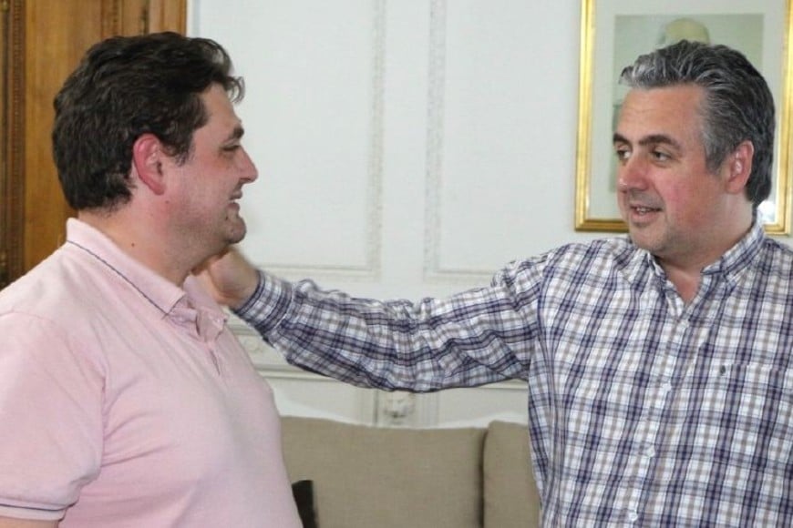 La foto que publicó el ministro de Seguridad junto a un mensaje para el policía.