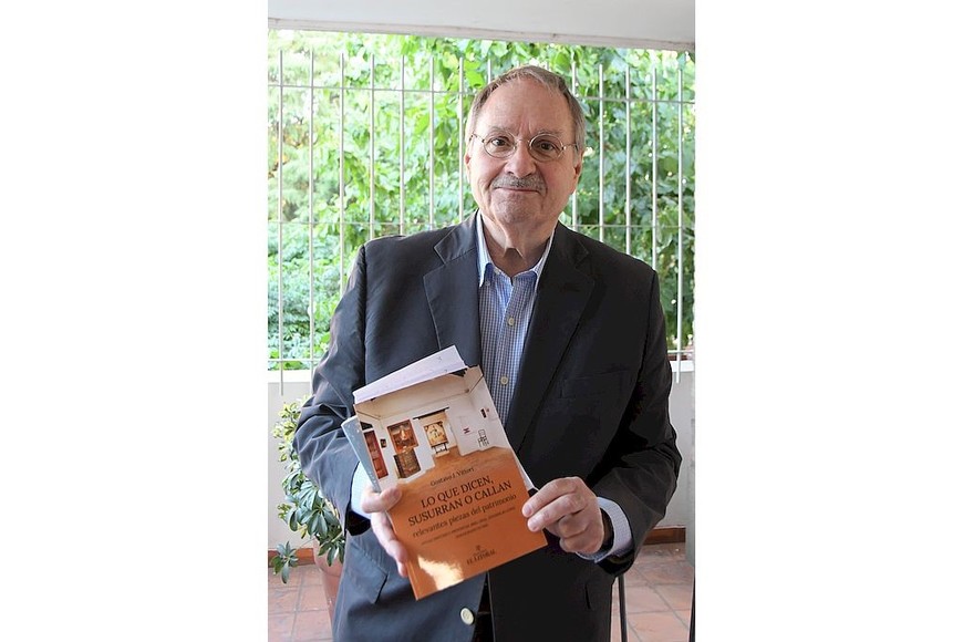 Gustavo Vittori presentó su libro. Foto: Manuel Fabatía