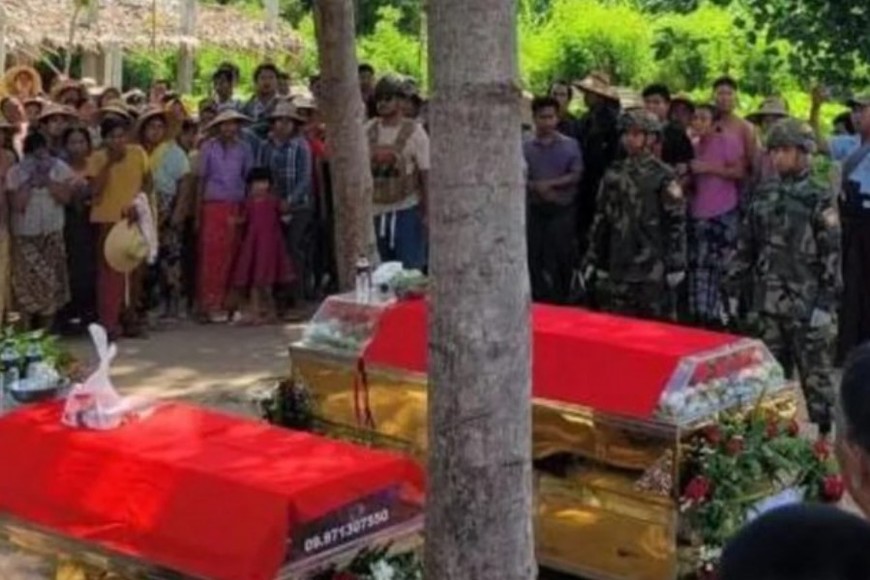 Los lugareños dijeron que fue difícil identificar los cuerpos después del accidente.