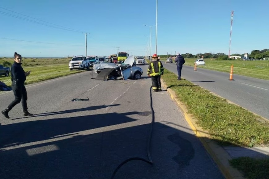 La madre fue internada tras sufrir una crisis nerviosa al ver fallecido a su hijo.