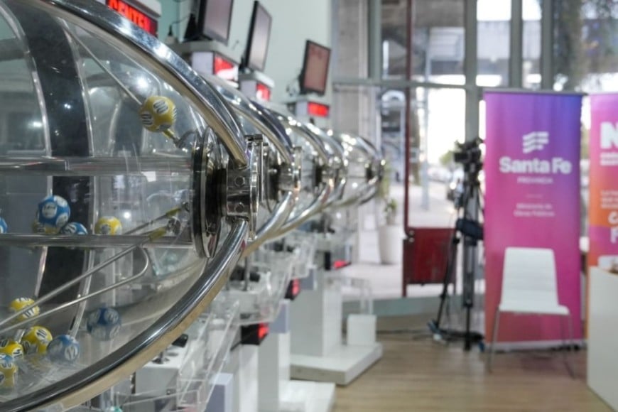 El sorteo se realiza en dos jornada. Crédito: Gobierno de la Provincia de Santa Fe