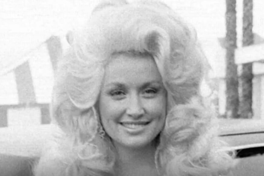 Una joven Dolly Parton.