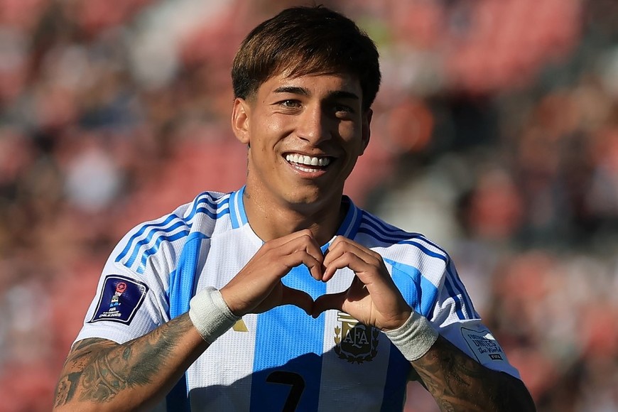 Gran actuación de los juveniles argentinos. Crédito: AFA