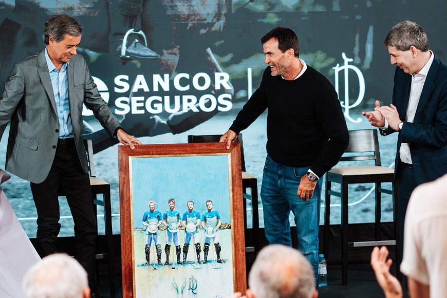 La Natividad – La Dolfina en su recorrido por la Casa Central de SANCOR SEGUROS.