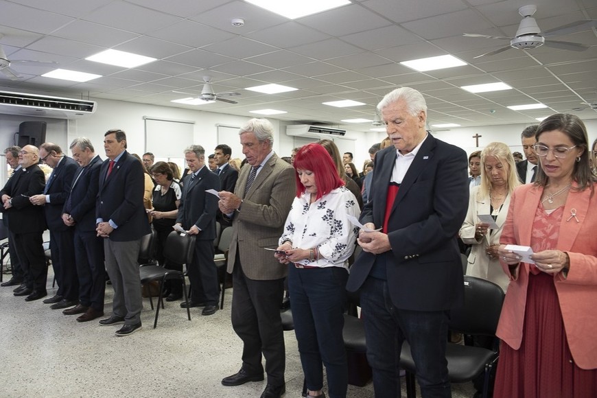 El acto contó con la participación de autoridades institucionales, académicas, políticas locales y provinciales, y representantes de organizaciones públicas y privadas.