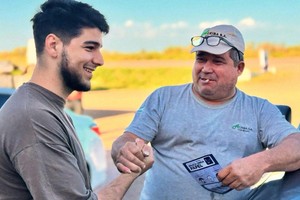 Agustín Pellegrini llamó a respaldar el modelo libertario.  Foto: Gentileza