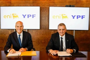 YPF firmó acuerdo con empresa italiana para potenciar exportaciones de Vaca Muerta. Credito: YPF