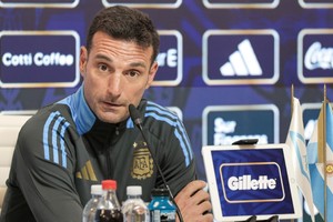 Lionel Scaloni, DT de la Selección Argentina. Crédito: AFA
