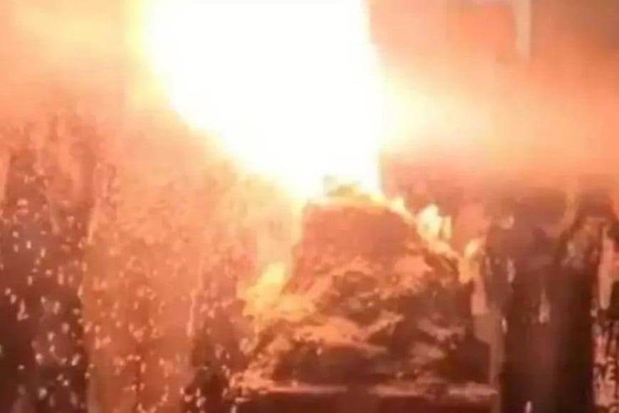 Así fue la explosión en la feria de ciencias en Pergamino