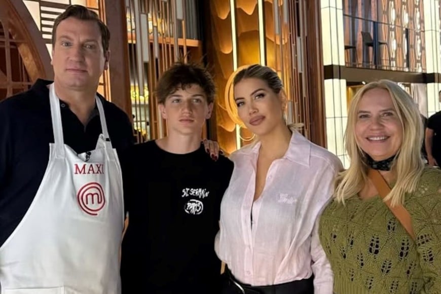 Wanda Nara y Maxi López mantienen hoy un vínculo más armónico.