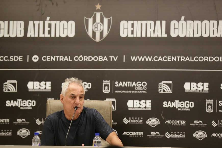 Madelón habló de recuperar la identidad del equipo y seguir trabajando. Crédito: Joaquín Camiletti.