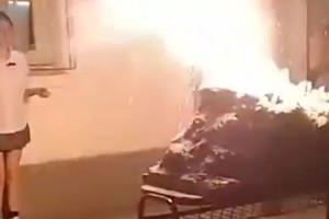 La feria de ciencias en Pergamino se vio interrumpida por una explosión.