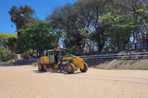 Las tareas se llevan a cabo tanto en la costanera Oeste como en la Este, en el Paseo de la Laguna y en Los Alisos. MCSF