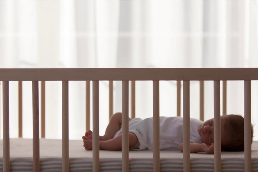 El bebé debe colocarse siempre boca arriba para dormir.
