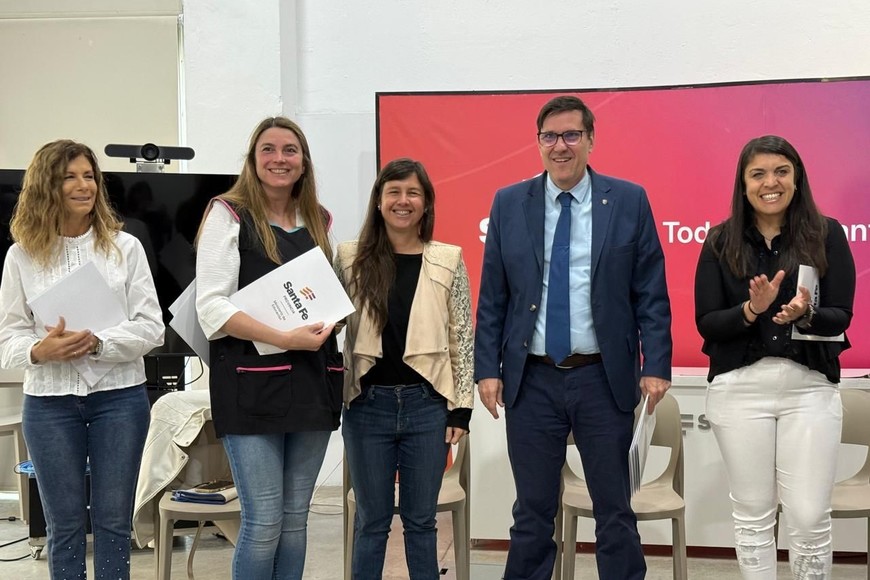 “Se está trabajando para que los chicos y chicas tengan las mejores condiciones para que los aprendizajes ocurran”, remarcó el ministro Goity.