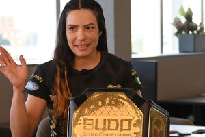 La Hiena, símbolo de disciplina y fuerza en las artes marciales mixtas. Crédito: Flavio Raina.