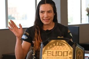 La Hiena, símbolo de disciplina y fuerza en las artes marciales mixtas. Crédito: Flavio Raina.