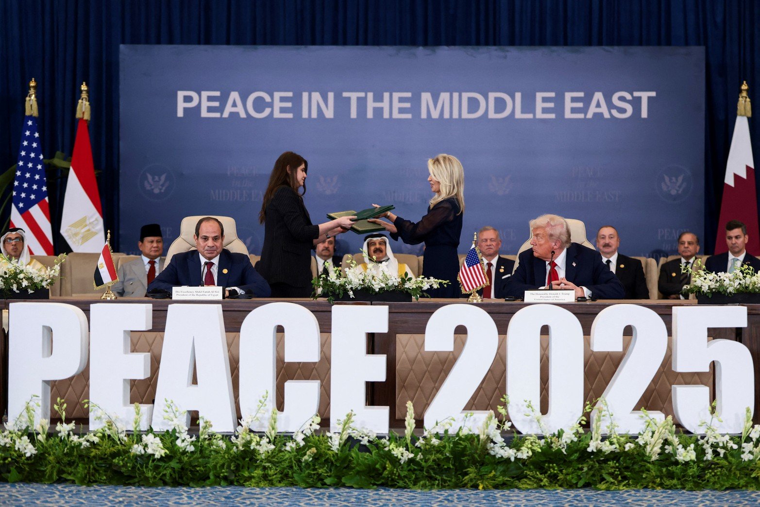 El acto se realizó en Sharm El-Sheikh, ciudad egipcia. 