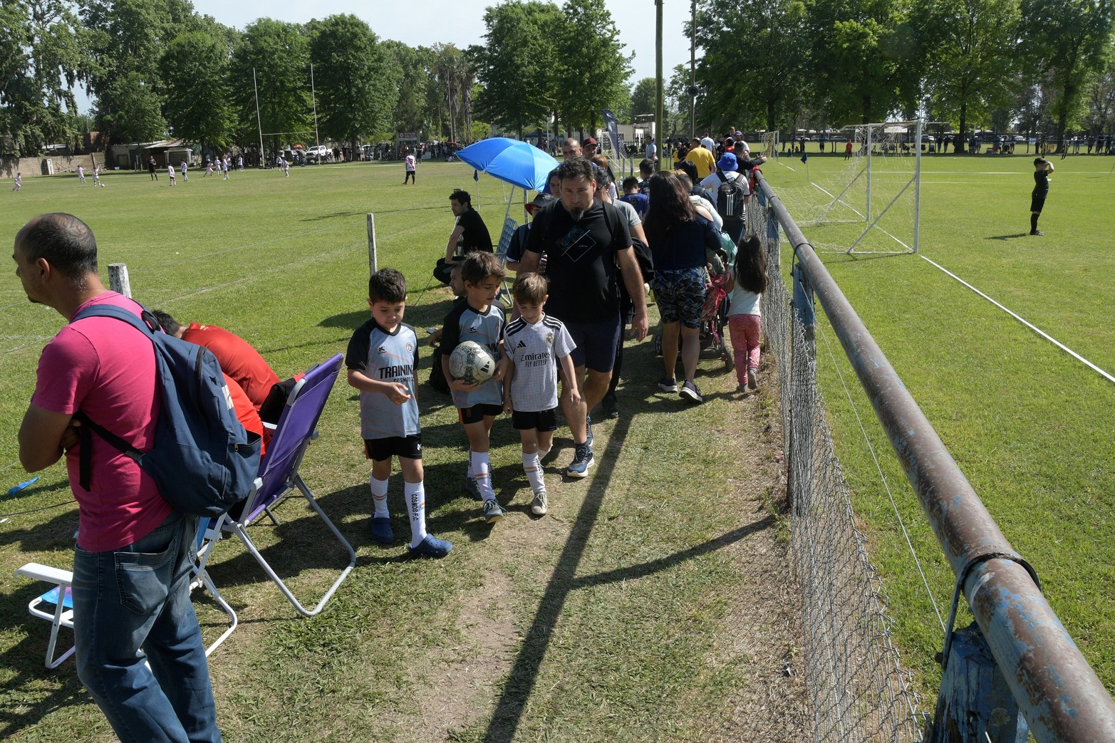 Fútbol, alegría y sueños cumplidos en Cabaña Leiva